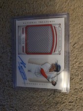 2019 Panini Donruss Rafael Devers National Treasures