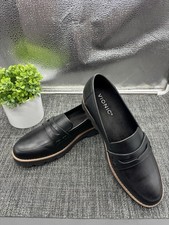Vionic Women's Cheryl II Slip On Leather Loafers- BLACK Size 6.5 New