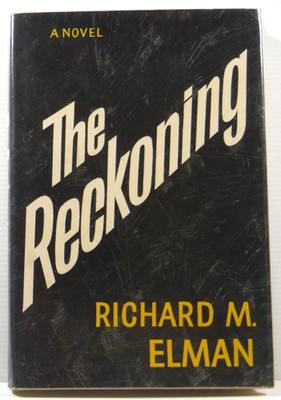 The Reckoning by Richard M Elman 1969 Daily Ledgers vintage fiction book HC DJ