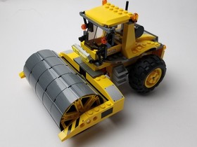 LEGO City 7746 Single-Drum Roller Complete Streamroller Construction Truck