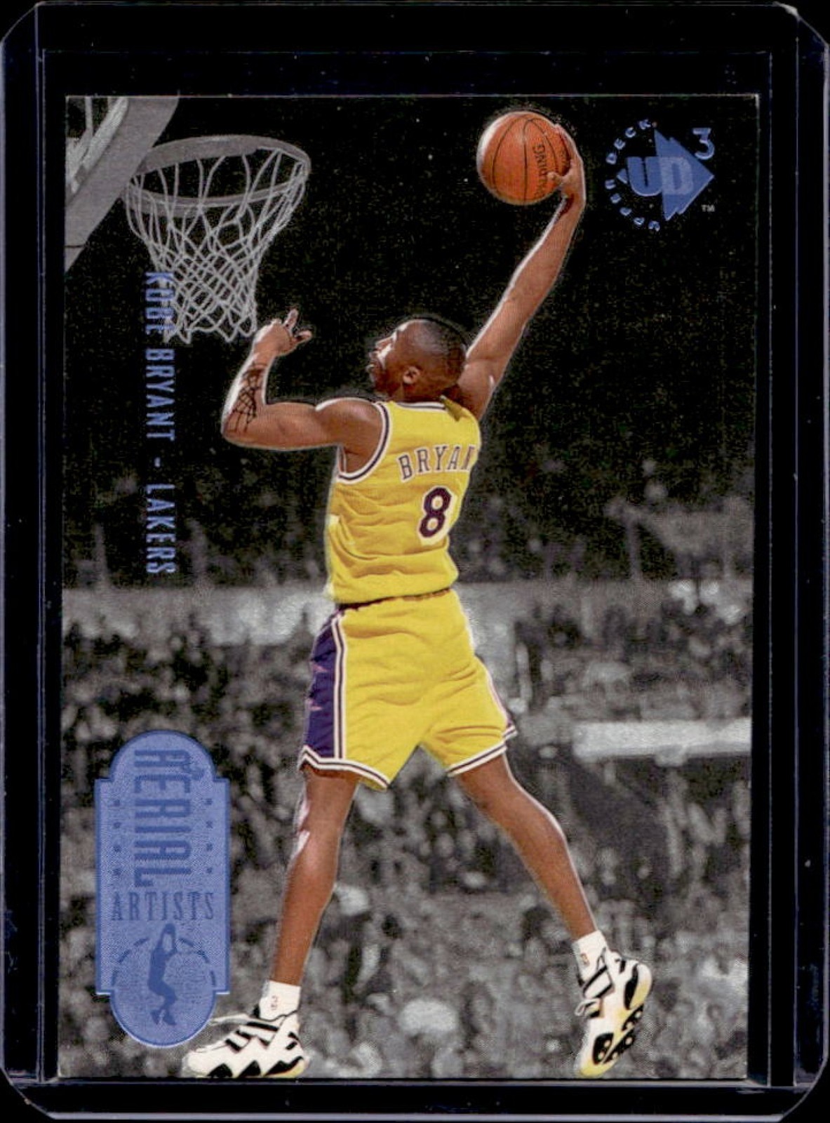 1996-97 Upper Deck UD3 Kobe Bryant Rookie RC #43 Lakers