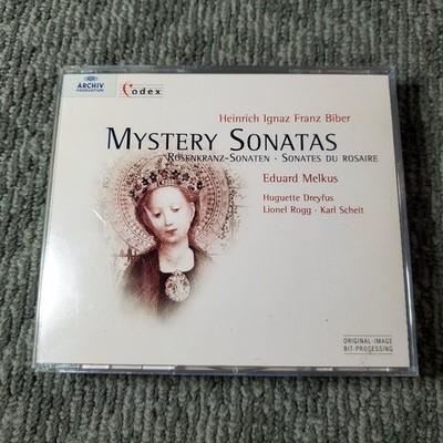 Biber   Mystery Sonatas CD 1998 Classical Baroque Archiv Produktion