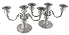 Reed & Barton Sterling FRANCIS I X569 3 Arm 7 1/2" Candlesticks