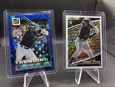 2 -  Oneil Cruz RC Cards 2022 Donruss Trending /249 & 2022 Topps Black Gold