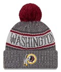 NWT Authentic NFL Washington Redskins New Era Sideline Graphite Knit Beanie