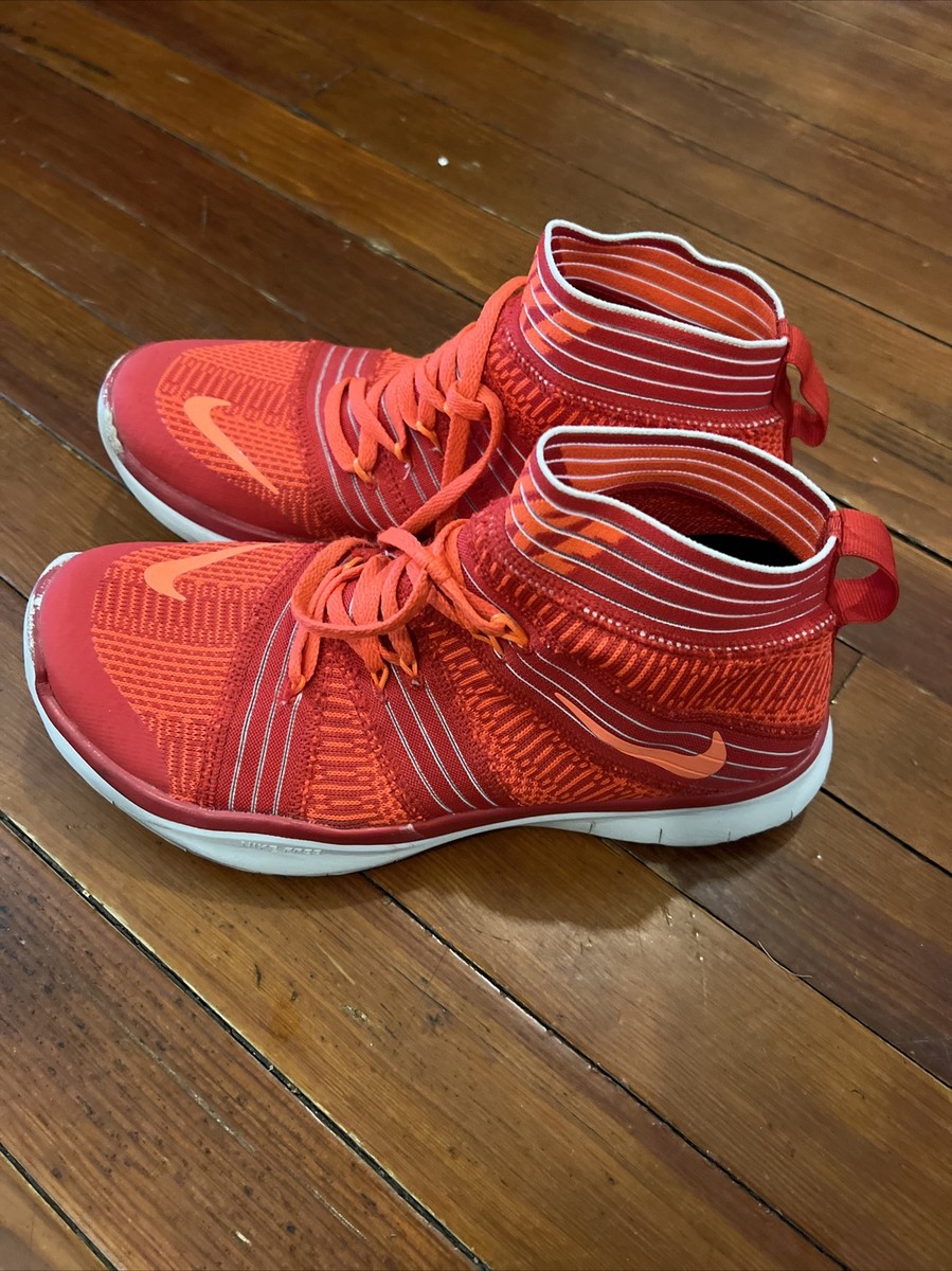NIKE FREE TRAIN VIRTUE University Red Trainers 898052 600