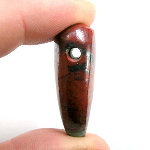DVH Sonora Sonnenaufgang Herz Perlen Anhänger Chrysokoll Cuprit 41x22x14mm (5810) - Bild 3 von 4