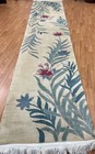2'6" x 12'2" Chinese Art Deco Oriental Rug Floor Runner - Hand Made - 100% Wool