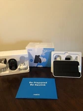 Reolink Battery Security Camera Outdoor 4MP Wifi PIR Motion Argus3+Solar Panel
