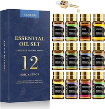 MAYJAM Pure Essential Oil Set 20/28/35Pcs 5ml Gift Kit for Diffuser Aromatherapy