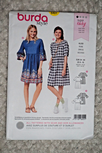 BURDA 6401-6498 - Mens & Womens Sewing Patterns - PICK-A-STYLE - New & Uncut - Picture 2 of 47
