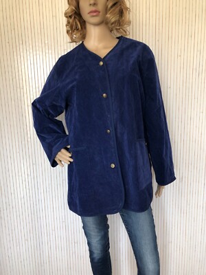Vintage Damen Winddichte Steppjacke Größe T46/48 VFV003