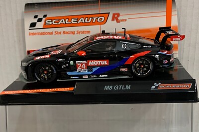 Slot Car Scaleauto SC-6363R BMW M8 #24 Daytona 2020 Edwards-Krohn-Farfus-Mostert