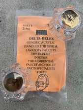 Delta Delex Generic Acrylic Handles For Sink And Lavatory Faucet Faucets 21402