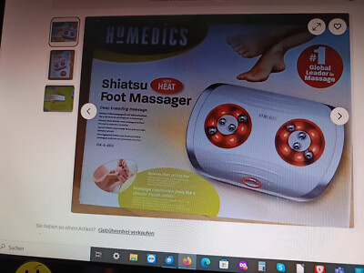 Fußmassagegerät Shiatsu von HoMedics
