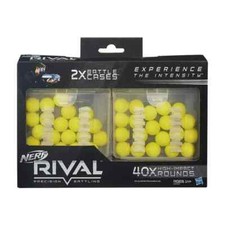Habro Nerf Rival - 2x Battle Refill Cases - 40 Count: 83483