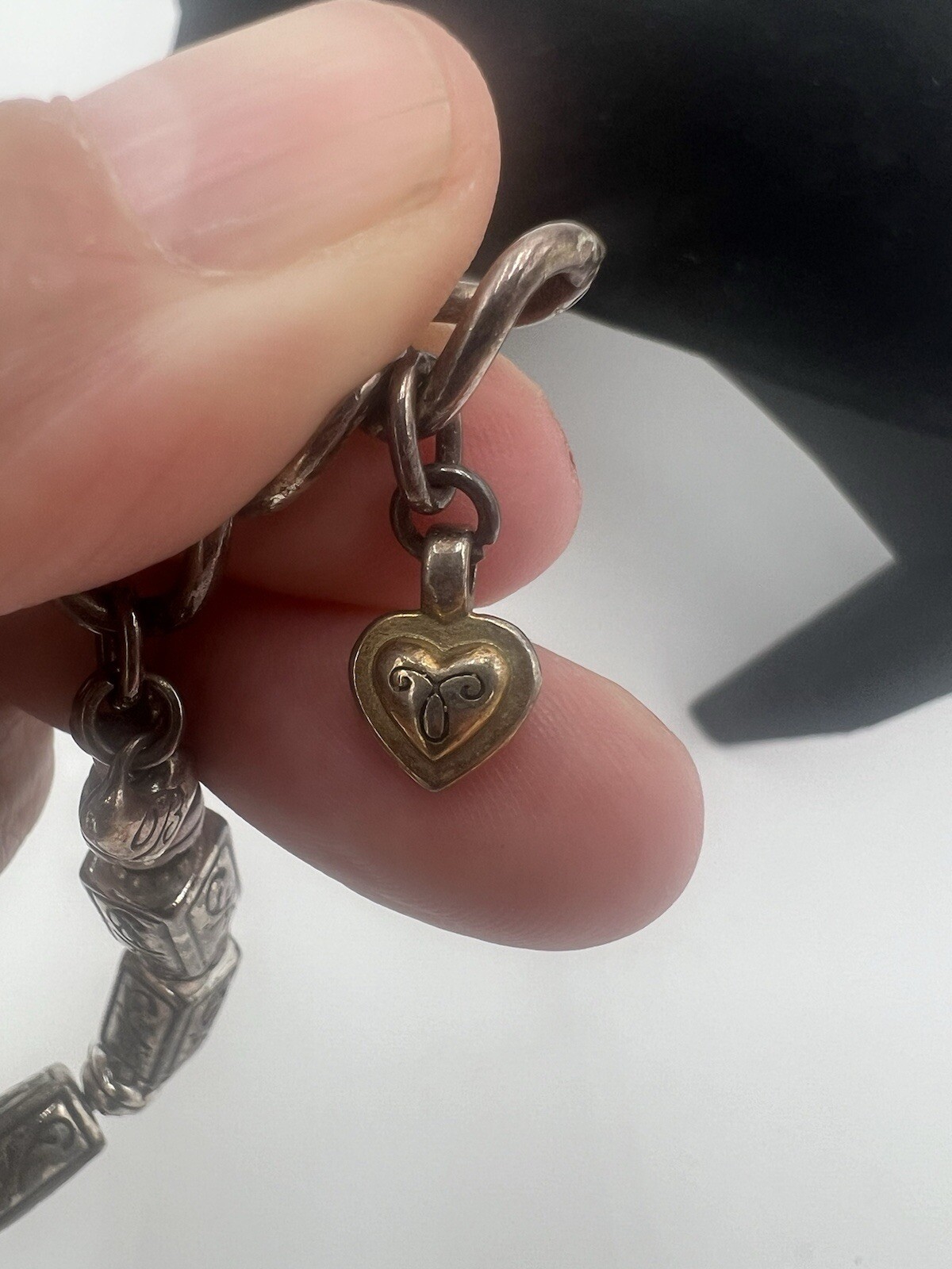 Rectangular Link Bracelet Brighton China Tale Goo… - image 4