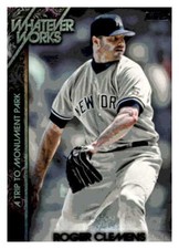 2015 Topps Update Whatever Works Roger Clemens  WW-8