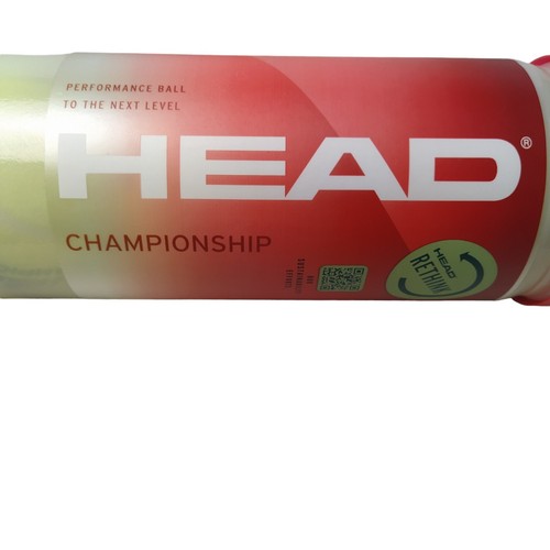 HEAD Championship Tennis Balls 2 Tin Cans = 8 New Balls Rethink All Court Sports - Picture 4 of 6