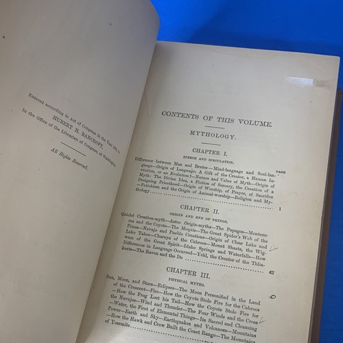Bancroft's Works: Native Races Of The Pacific States Vol I-V 1886 Hubert Bancrof - Foto 16 di 24