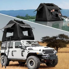Car Rooftop Tent, Inflatable Camping Roof Top Tent For SUV Jeep Bronco Off-Road