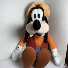 Disney Parks Authentic Original Large 20  Disney Goofy Stuffed Animal Plush