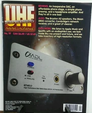 UHF Magazine Winter 2016 An Inexpensive DAC Affordable Phono Stage FREE SHIPPING