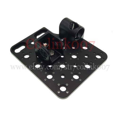 Alexa/ Mini/ Mini LF/RED1/4" 3/8" Extension Cold Shoe Mount Side Panel Plate - Picture 7 of 9