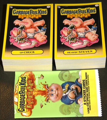 2011 TOPPS GARBAGE PAIL KIDS FLASHBACK SERIES 3 COMPLETE SET 160 CARDS A/B