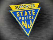 New Jersey State Police 3 Supporter Sticker Decal Pba Trooper Blue Njsp Family
