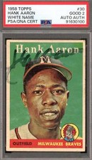 1958 Topps - Hank Aaron #30 for sale | eBay