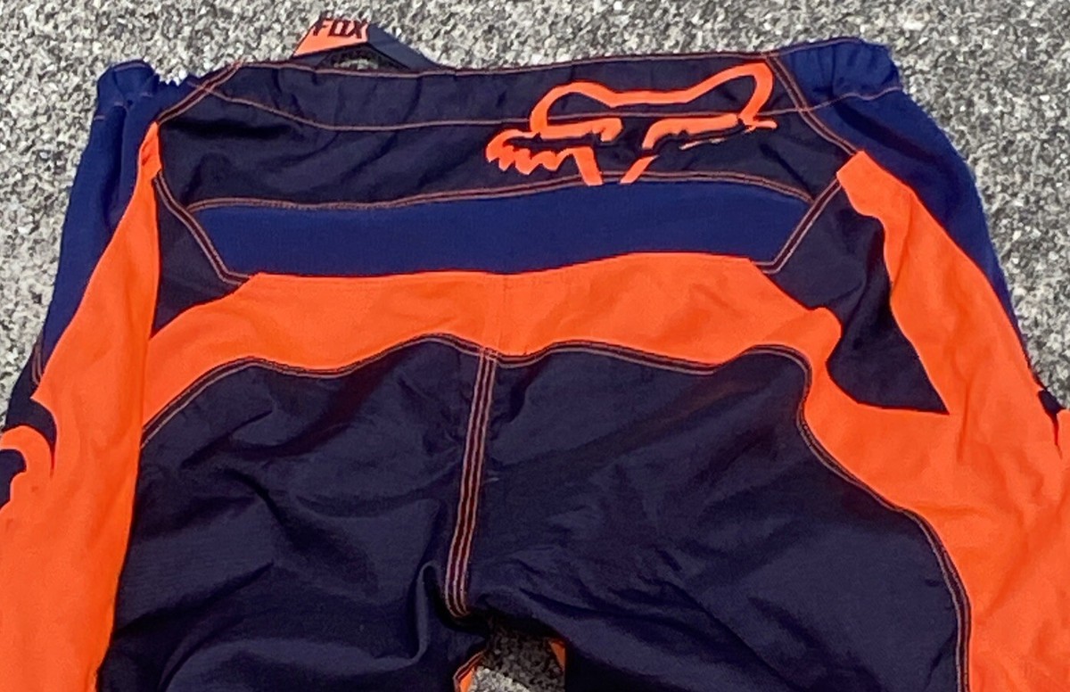 NEW Fox Racing Foxhead Motorcross Pants 180 32 Orange And