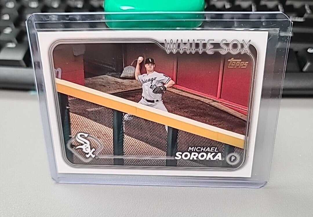 2024 Topps Series 2 Michael Soroka #367 Golden Mirror SSP Chicago White Sox