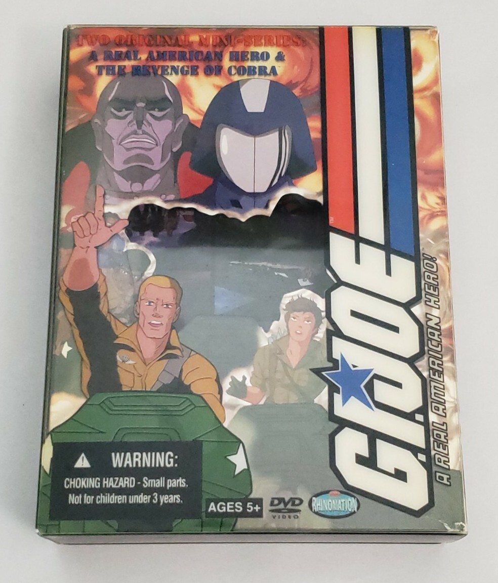 G.I. Joe Mini-Series DVD A Real American Hero Revenge Of