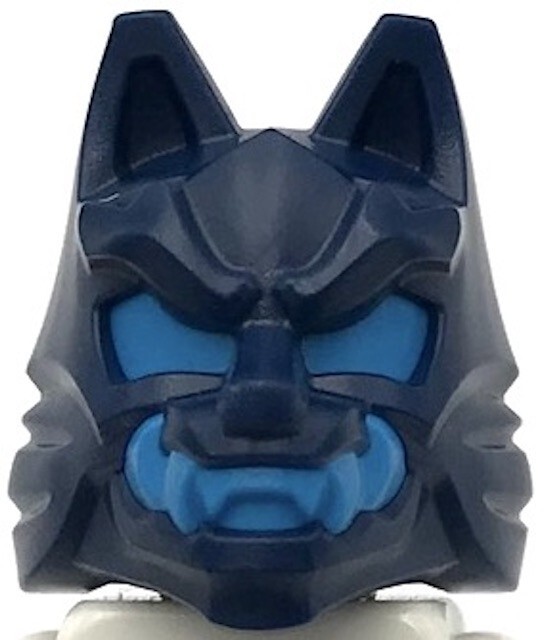 Navy Wolf ページになります Lego New Dark Blue Minifigure Headgear Mask Wolf w/ Knot on Back
