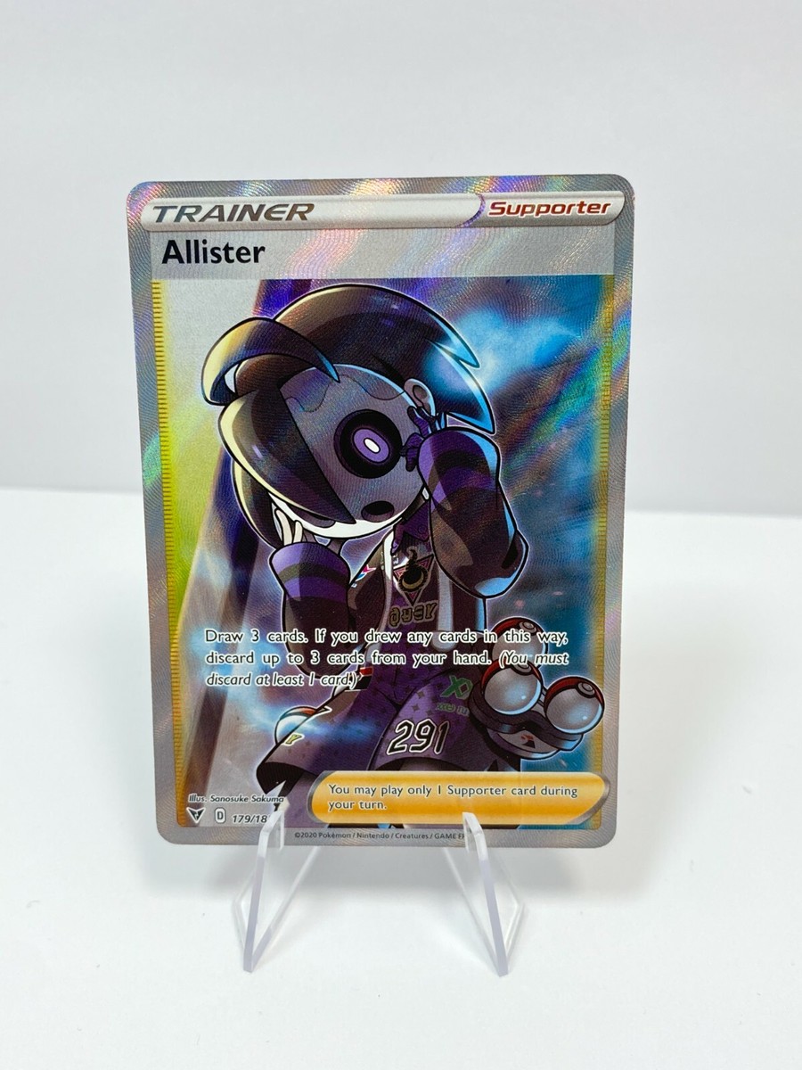 VOLTAGE アートカード付き 179/185 Allister - Pokémon Vivid Voltage Full Art – Jarvvos