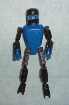 K'nex BLUE ROBOT Action Figure Men People Knex Replacement Part | eBay