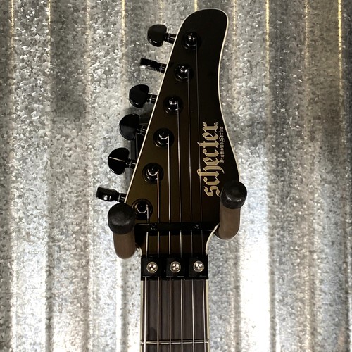Schecter PT Elite Evil Twin Floyd Rose Sustainiac Satin Black Guitar #0035 - Picture 3 of 10
