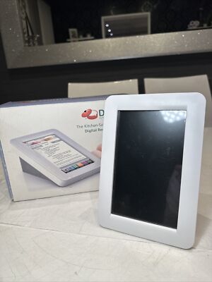 Demy Digital Recipe Reader Kitchen Safe 7'' Touchscreen Device By Key Ingredient 
