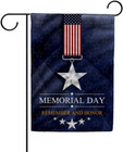 Memorial Day Garden Flag – Double-Sided Patriotic Yard Decor for All Seasons