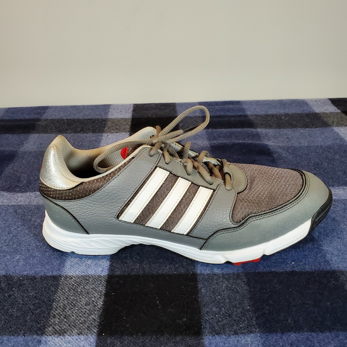 Adidas Tech Response 4.0 Iron Metallic Gray Golf Shoes Men’s, ART Q44682, Size 7 Adidas Tech Response 4.0 Iron Metallic Gray Golf Shoes Men main image 4