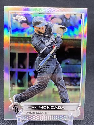 2022 Topps Chrome Yoan Moncada #127 Refractor Chicago White Sox  