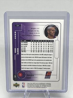 1999-00 Upper Deck MVP #124 Jason Kidd NBA HOF NM+ | eBay