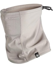 Mission All Season Adjustable Gaiter Face Mask Neck Covering in Charcoal OSFM