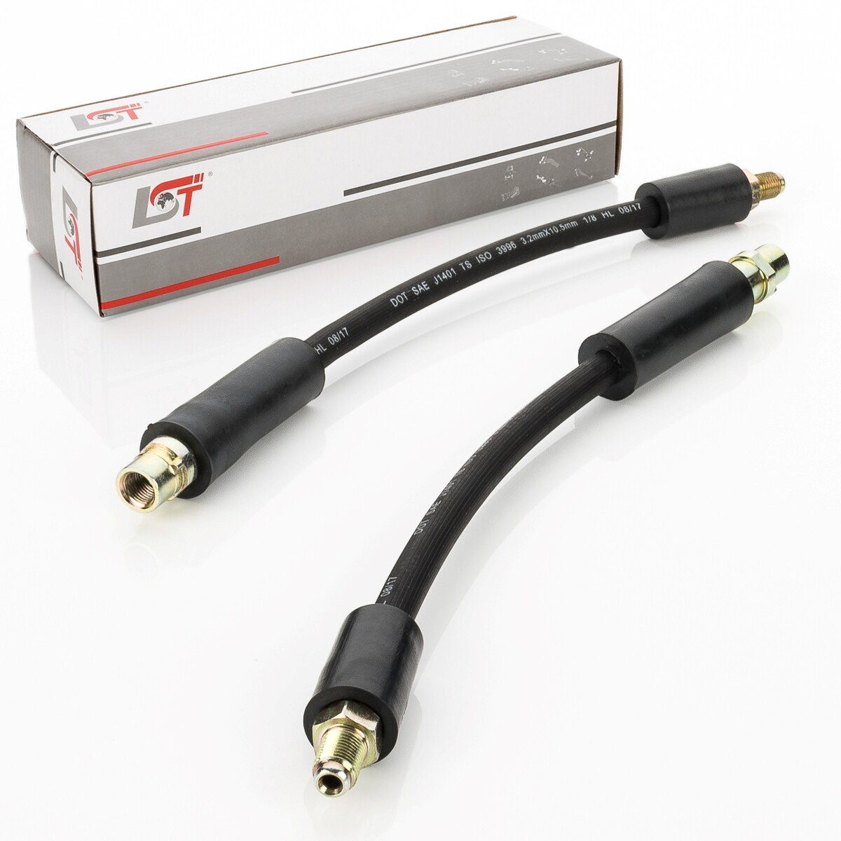 2X Brake Hose Brake Line Rear For BMW X4 F26 - 280 Mm