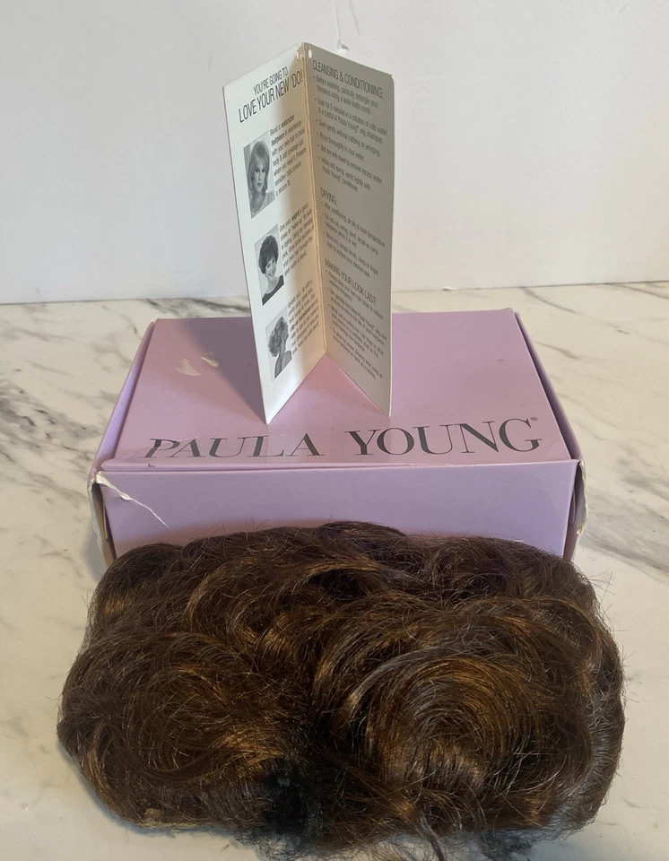 Peluca Paula Young Modest Touch A1068 Color 30 Medio Castaño Rojizo Topper Foto 3 de 4