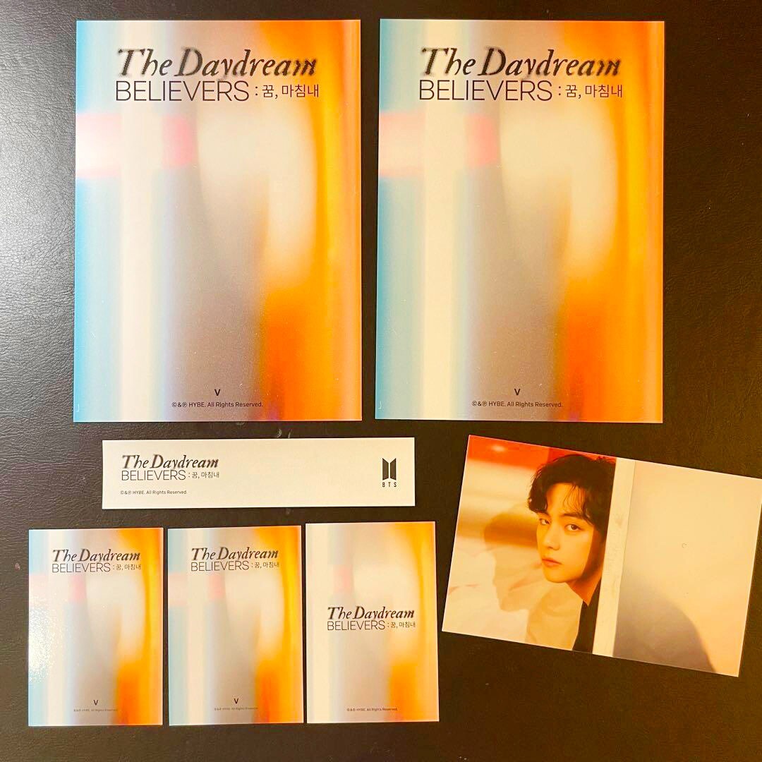 BTS Hybe Insight The Daydream Believers V Official Photocard