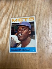 1964 Topps Baseball Choo Choo Coleman New York Mets Card #251