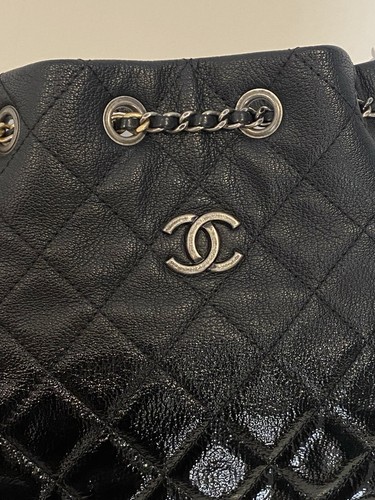 Chanel Gabrielle Backpack Small (Goatskin & Patent leather) - Picture 10 of 23