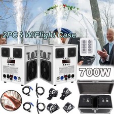 2PCS Cold Spark Machine 700W Stage Effect DMX Firework Wedding 6.6-9.8ft w/Case